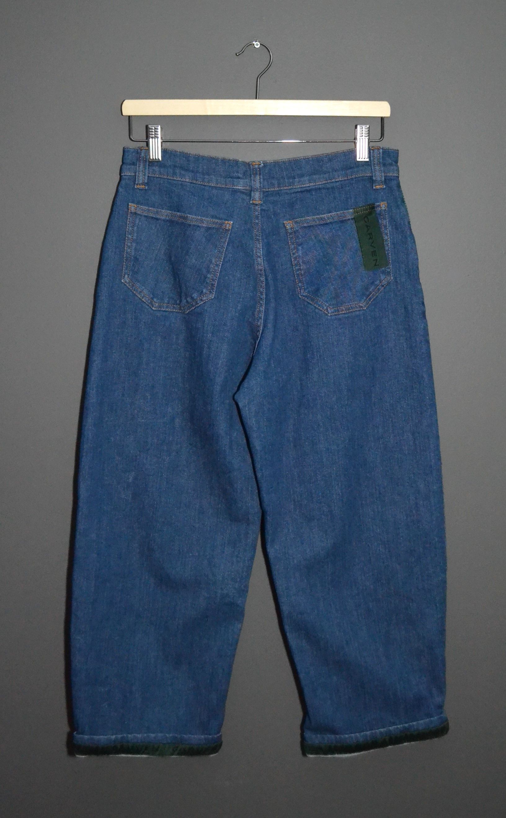 Carven Carven Logo Workwear Denim Jeans 38 Size 30" / US 8 / IT 44 - 5 Thumbnail