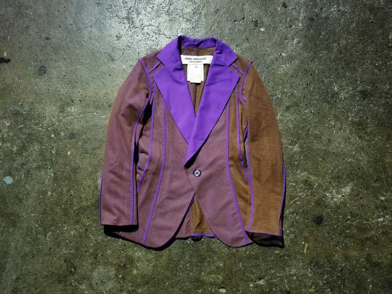Comme des Garcons Comme Des Garcons Purple Retro Design Jacket Size M / US 6-8 / IT 42-44 - 5 Thumbnail