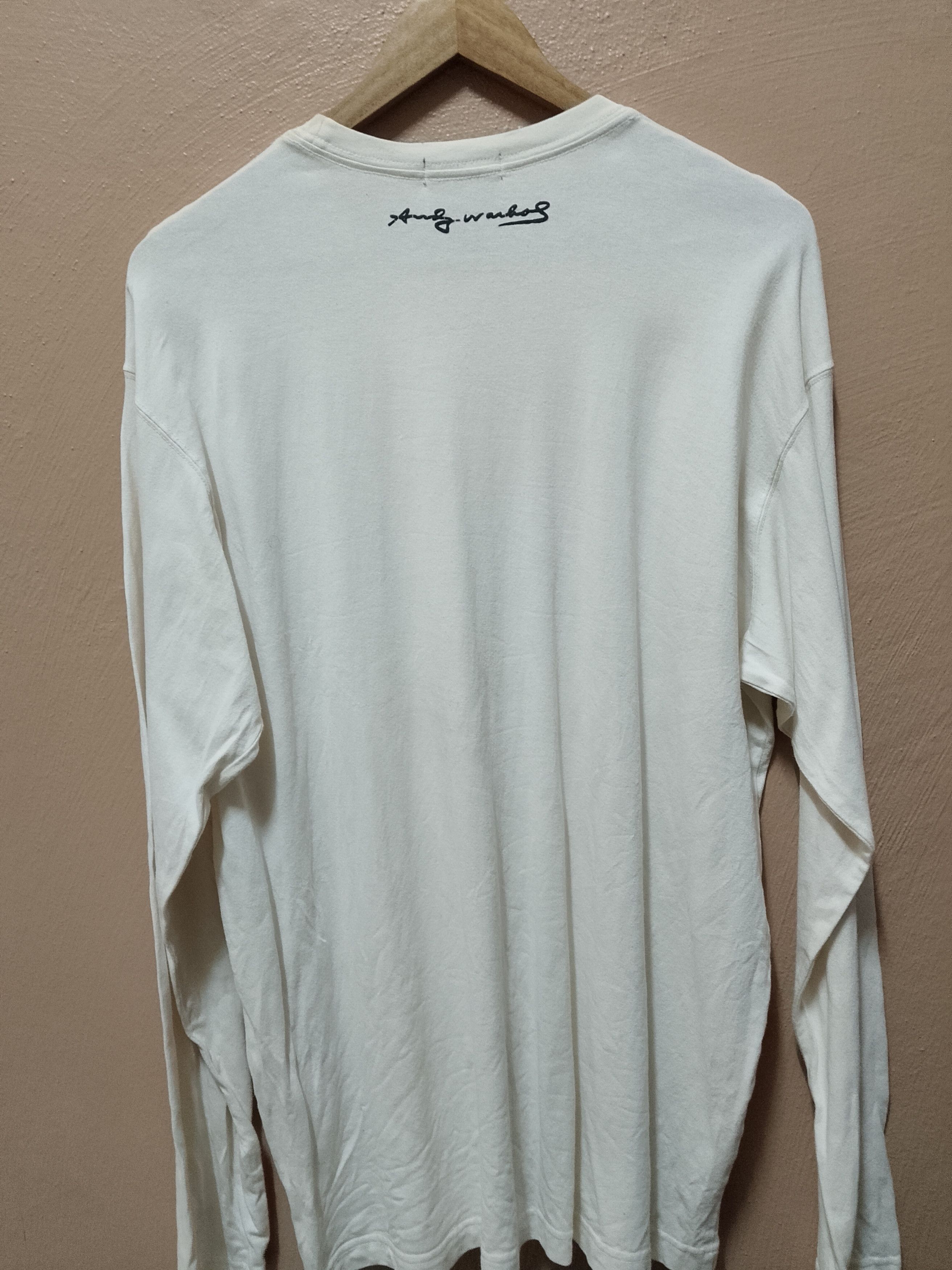 Andy Warhol × Uniqlo Andy Warhol long sleeve Size US L / EU 52-54 / 3 - 3 Thumbnail