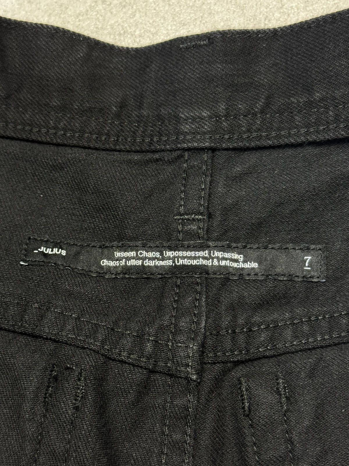 Julius Julius FW24 Gas Mask Cargo Pants Size US 34 / EU 50 - 4 Thumbnail