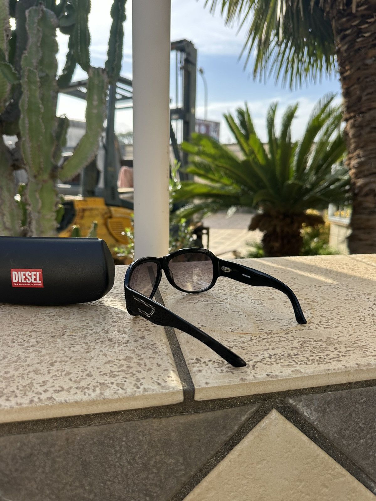 Diesel Diesel Sunglasses Black Size ONE SIZE - 3 Thumbnail