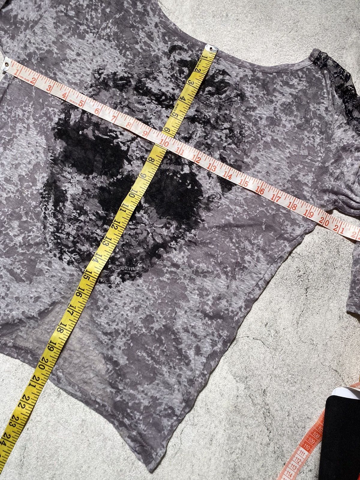 Japanese Brand Punk Sweatshirt Crazy Skull Back Print Size M / US 6-8 / IT 42-44 - 9 Thumbnail