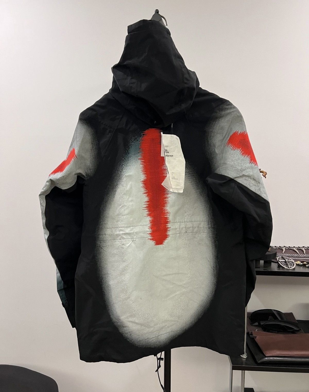 11ByBBS Hardshell Bonded-Seam Spray & Embroidery Jacket