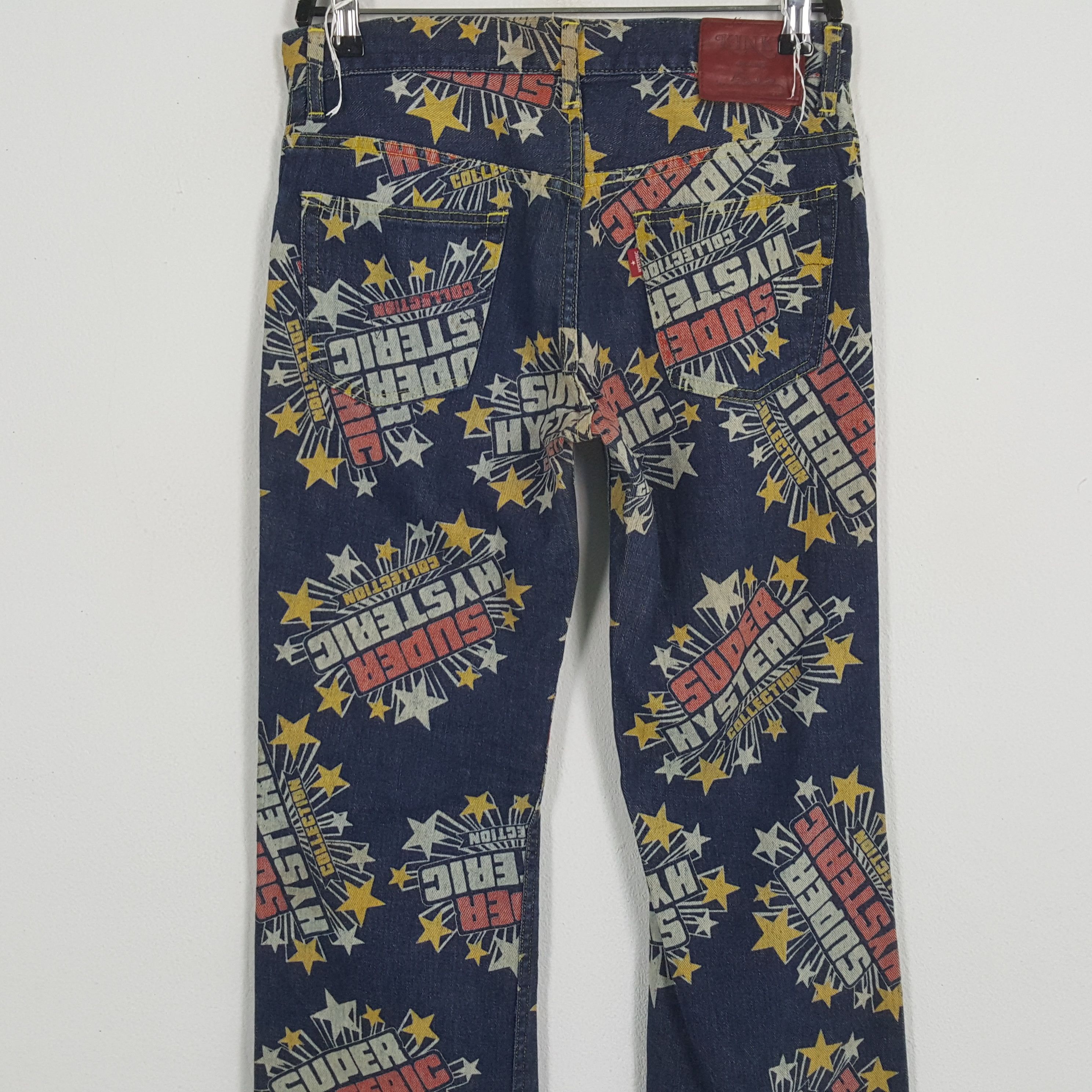 Hysteric Glamour HYSTERIC GLAMOUR Fashion Style Fullprint Design Jeans Size US 29 - 5 Thumbnail