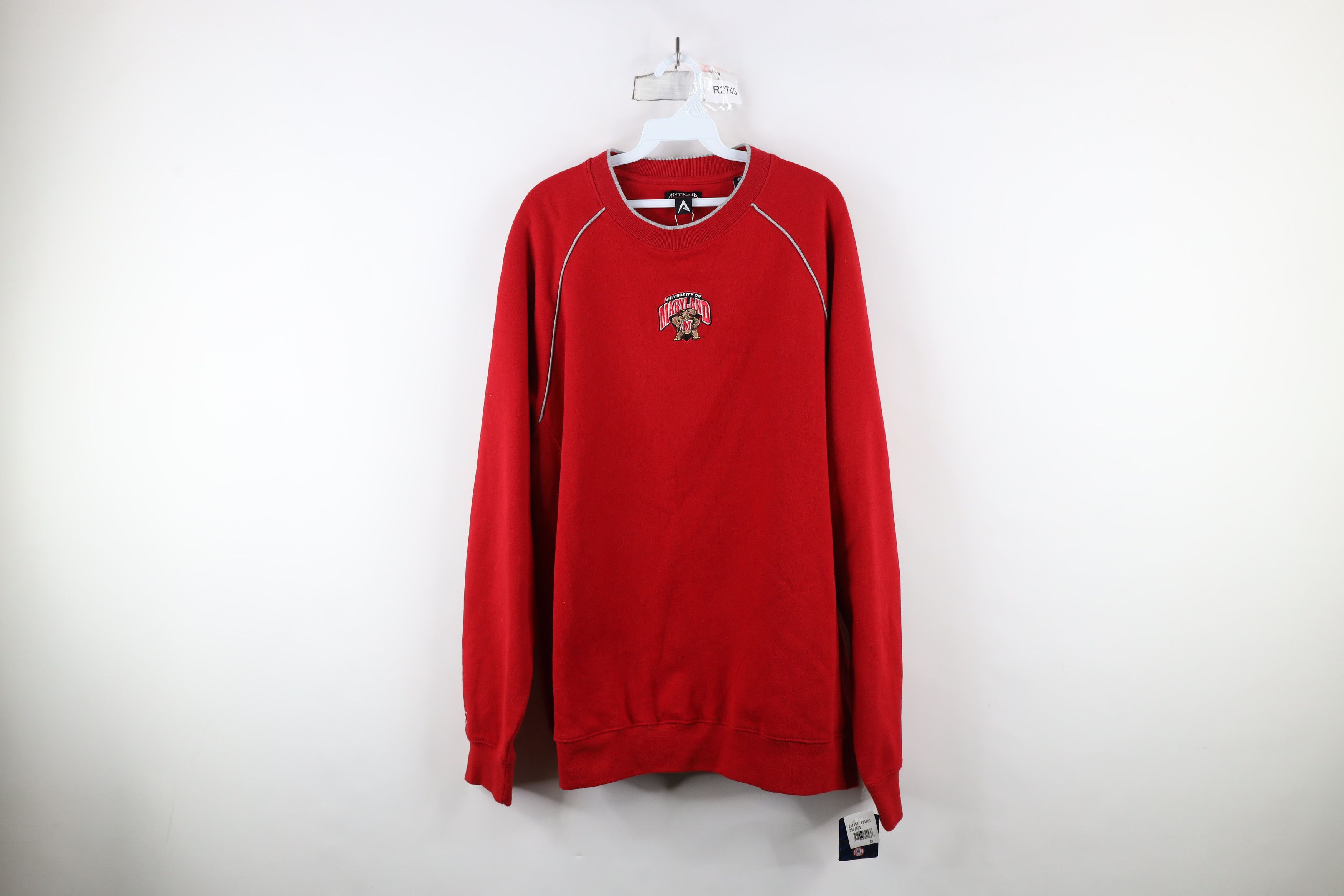 Vintage Deadstock Vintage University of Maryland Crewneck Sweatshirt Size US L / EU 52-54 / 3 - 1 Thumbnail