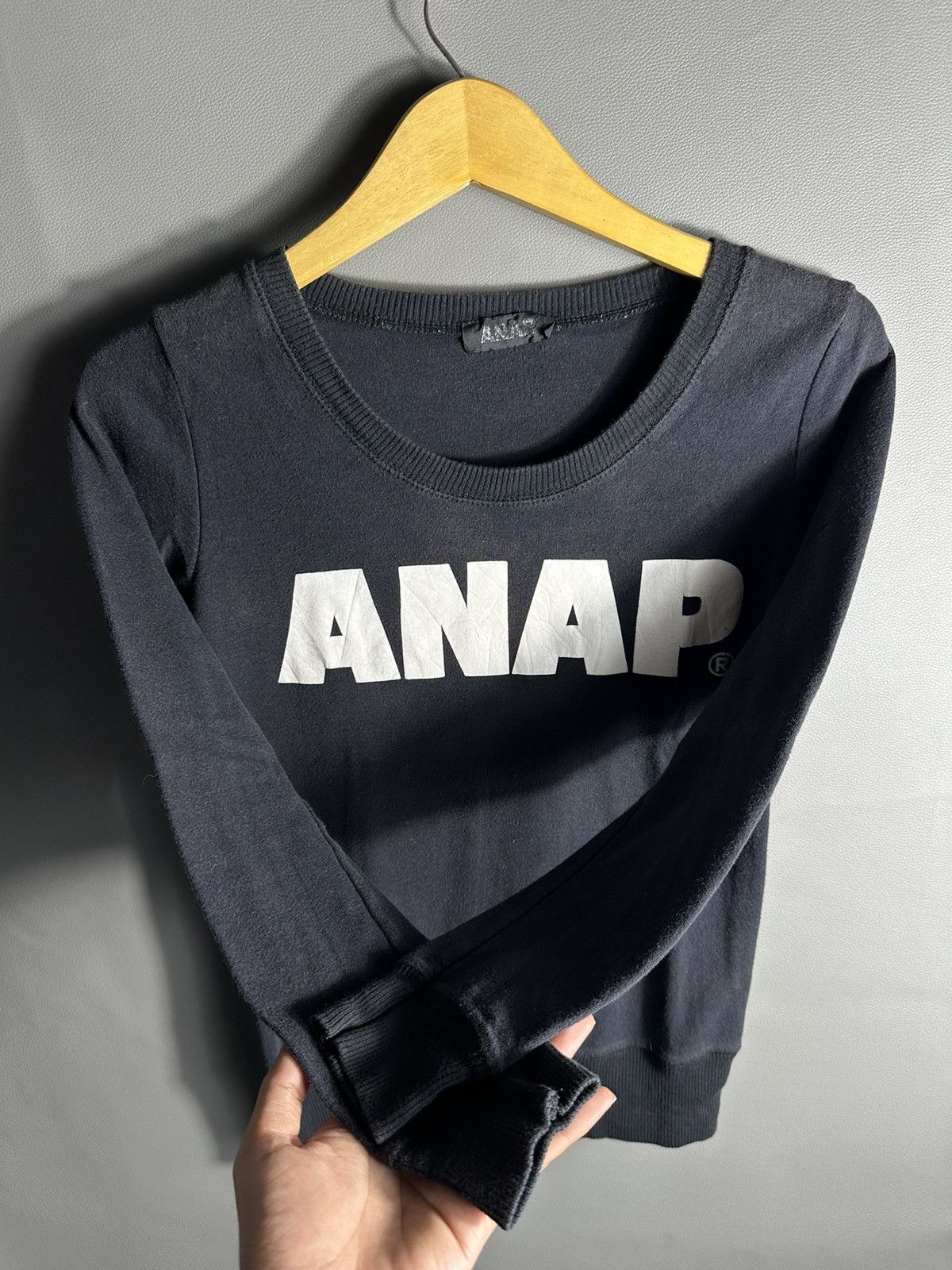 Hysteric Glamour CRAZY FADED ANAP LONG SLEEVE IFSIXWASNINE LGB STYLE Size US XXS / EU 40 - 3 Thumbnail