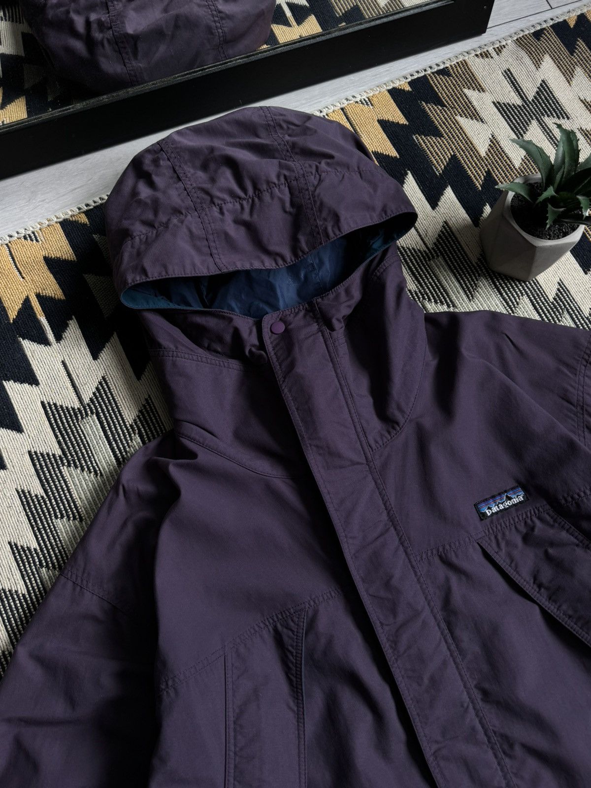 Patagonia Vintage Patagonia Windbreaker Parka Jacket Size US M / EU 48-50 / 2 - 6 Thumbnail