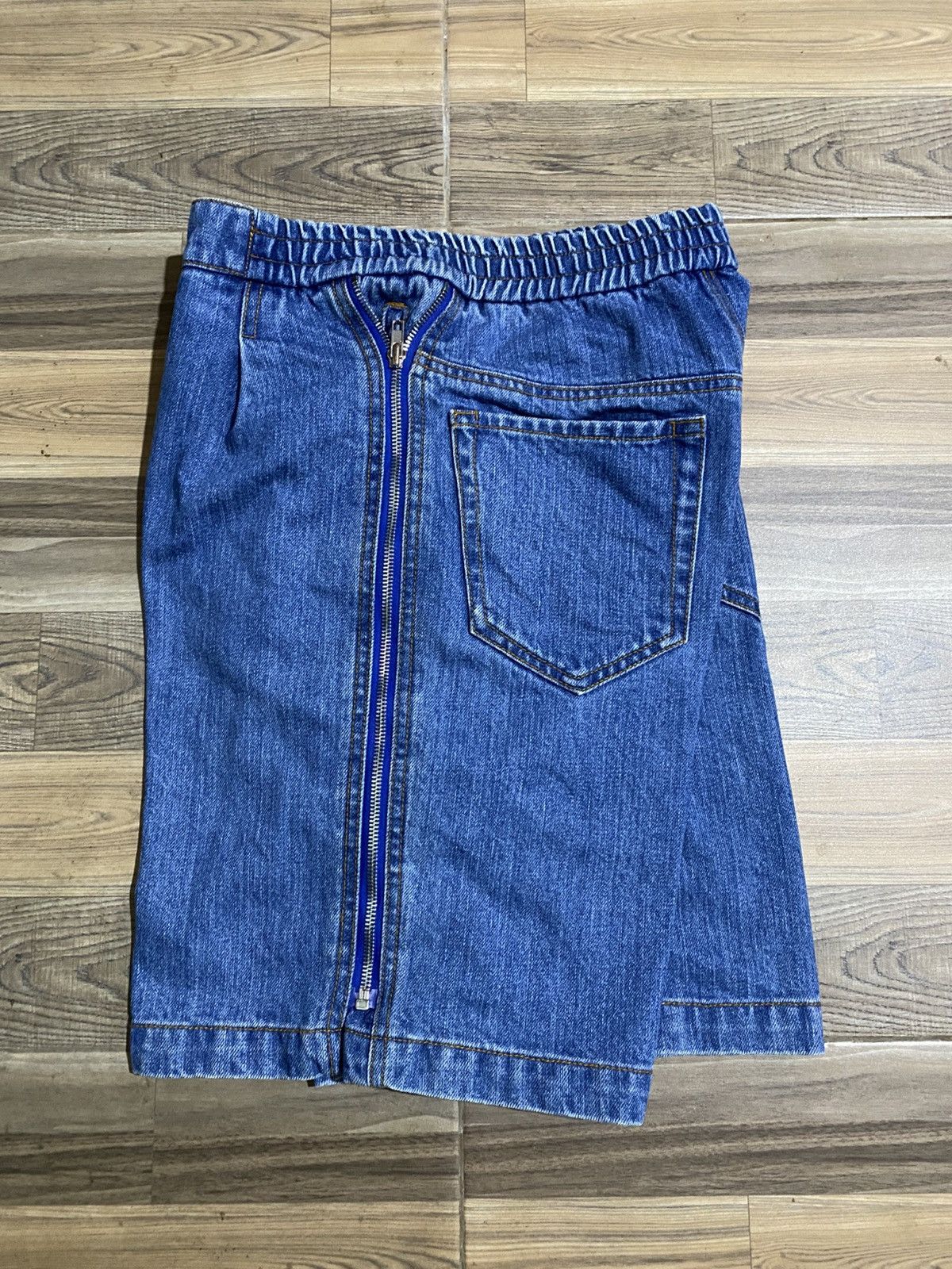 Juun.J JUUN J ZIP SHORT DENIM Size US 30 / EU 46 - 10 Thumbnail