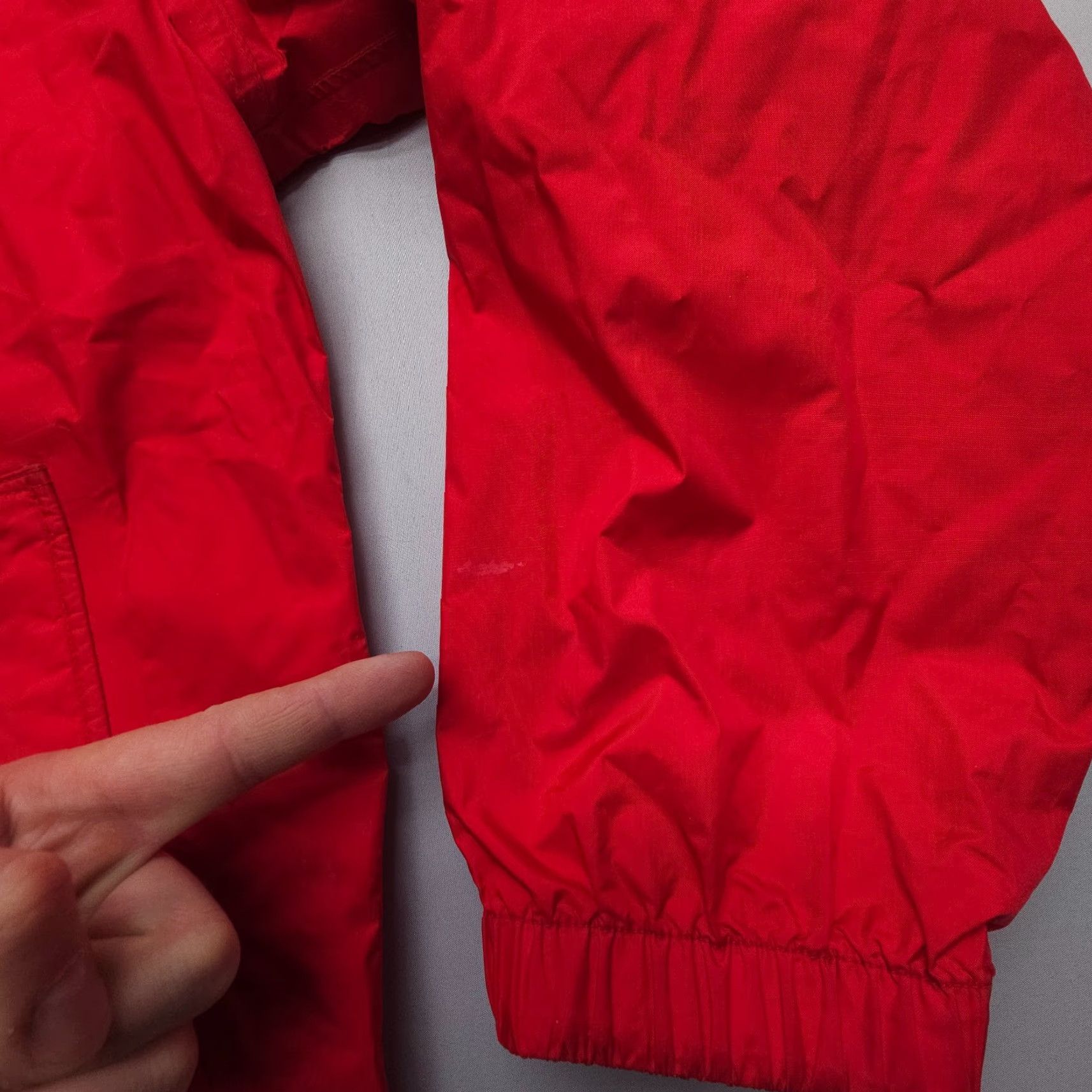 Vintage VINTAGE L.L. Bean Windbreaker Jacket Mens Large Red 1/4 Zip 90s Gorpcore Rain Windbreaker Size US L / EU 52-54 / 3 - 6 Thumbnail