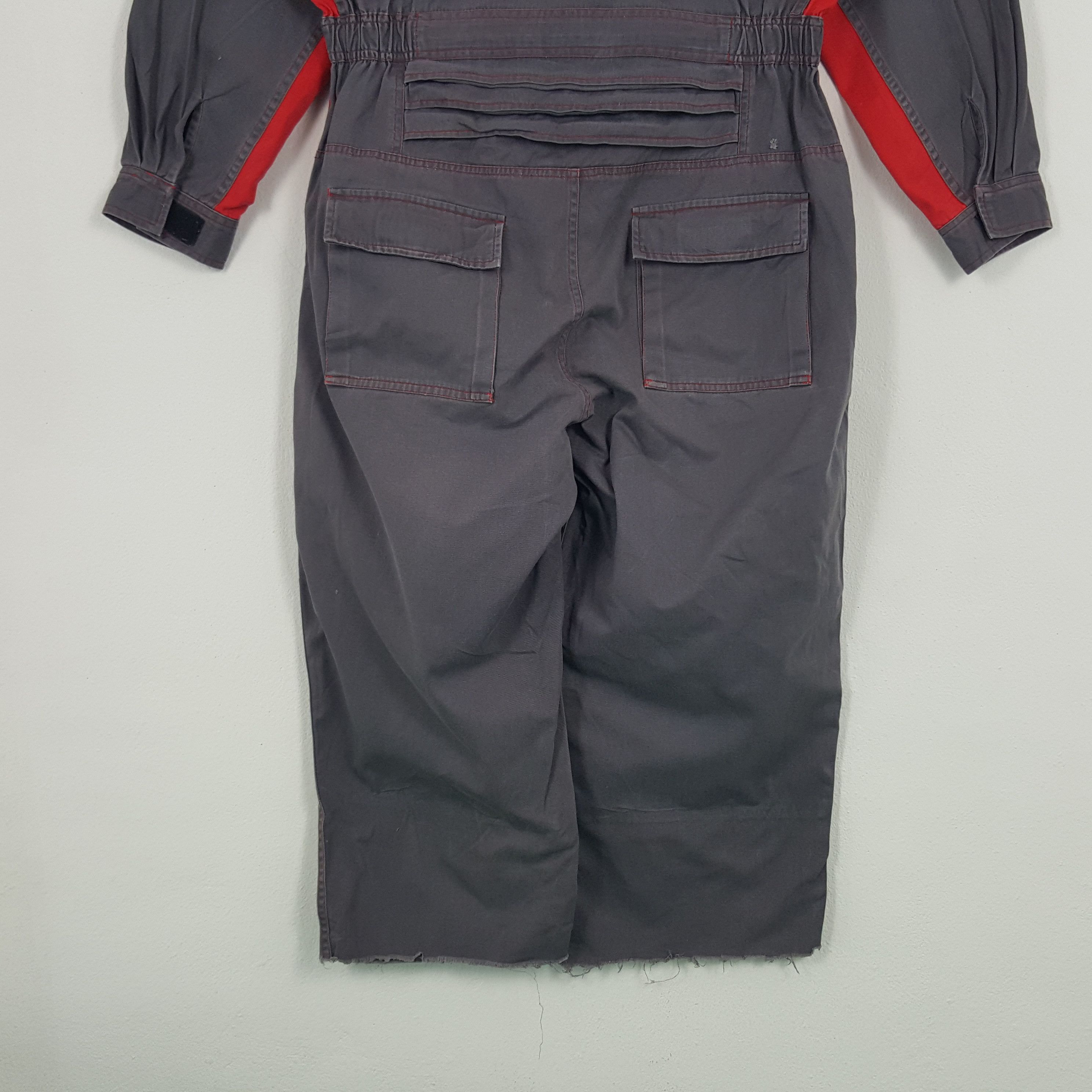 Japanese Brand × Vintage Vintage AKTO Japan Motorsports Baggy Style Coverall Jacket Size US XL / EU 56 / 4 - 3 Thumbnail