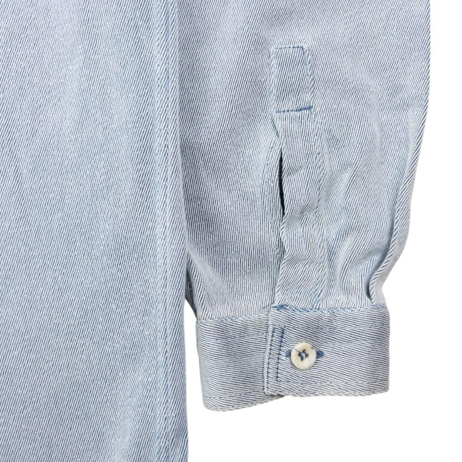 Other Vintage 90s Armani Jeans Long Sleeve Button Up Shirt Size L Size US L / EU 52-54 / 3 - 6 Thumbnail