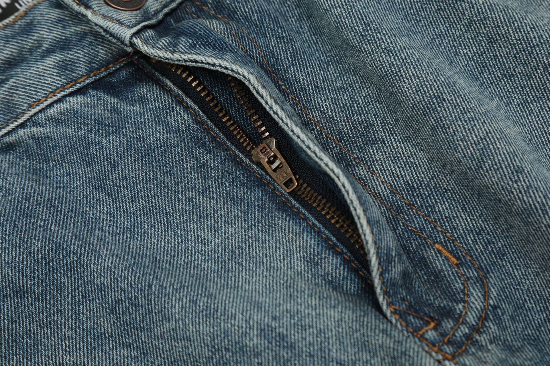 Jean Retro wide-leg simple loose men's jeans Size US 34 / EU 50 - 4 Thumbnail