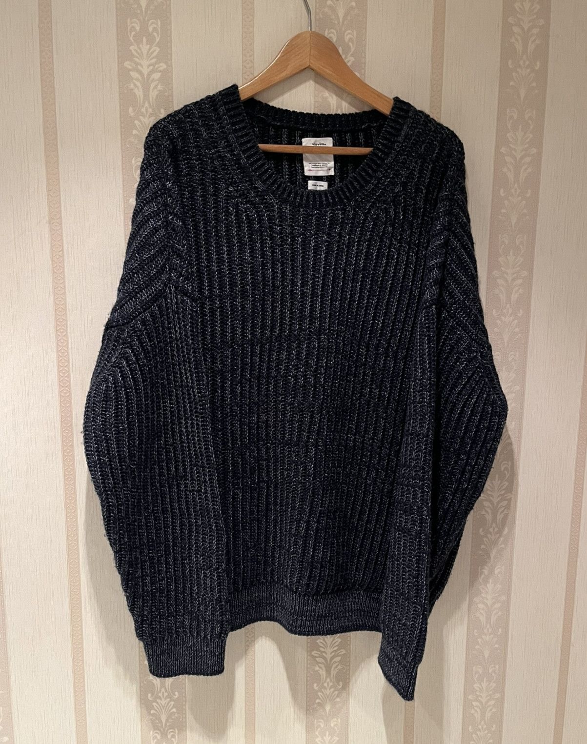 Visvim VISVIM 20AW AMPLUS CREW L/S KNIT SWEATER Size US XL / EU 56 / 4 - 1 Thumbnail