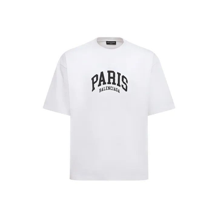Balenciaga Balenciaga Balenciaga Paris Logo Short Sleeve TShirt -2507 Size US XXS / EU 40 - 1 Thumbnail
