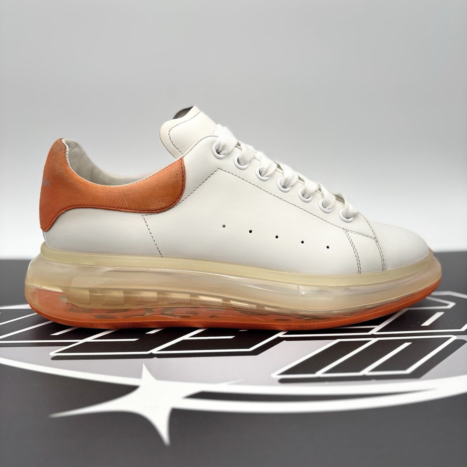 Alexander McQueen Alexander McQueen ' Translucent Orange ' | GREAT COND! Size US 10 / EU 43 - 2 Thumbnail