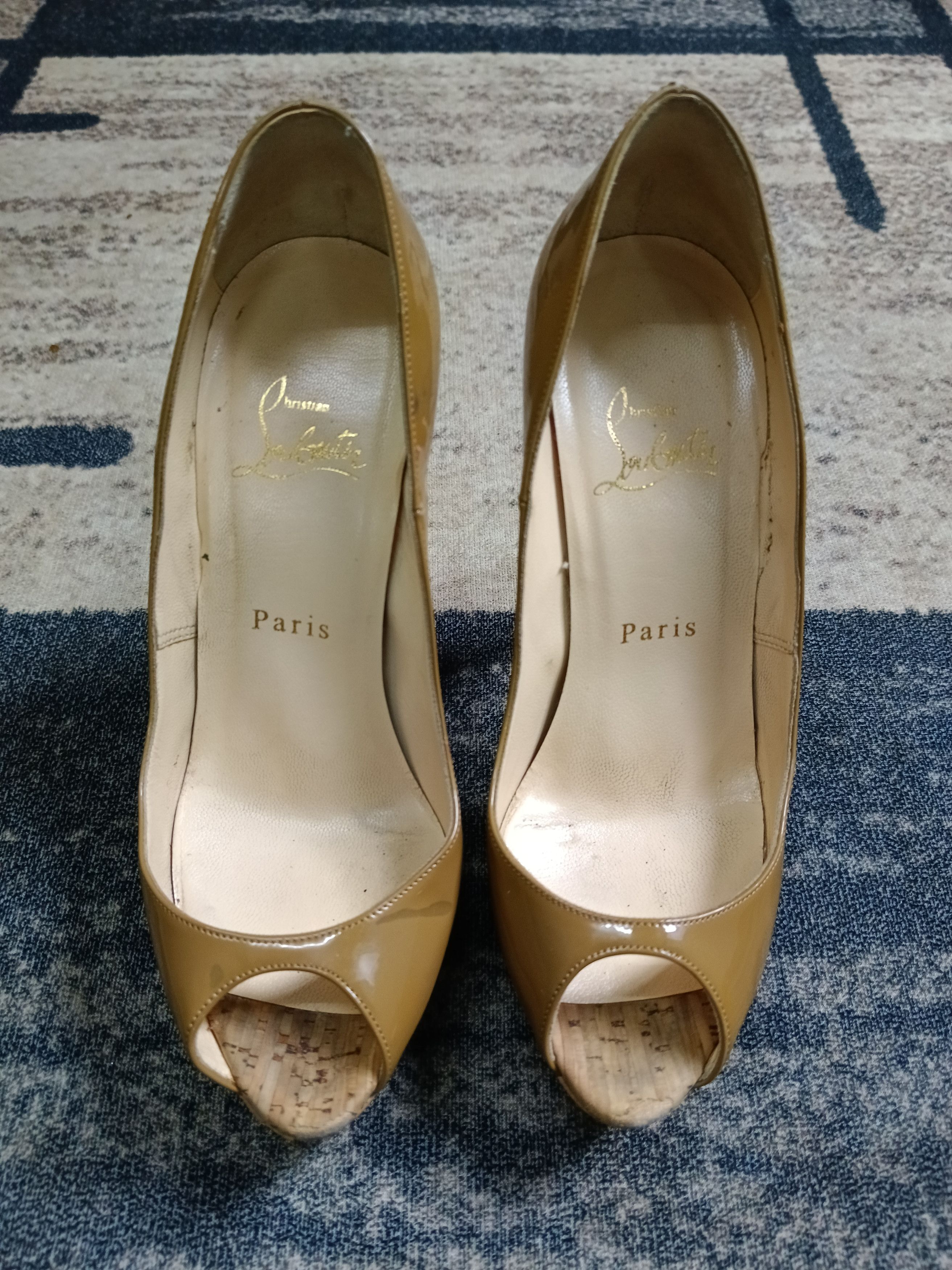 Christian Louboutin Christian Louboutin Banana 140 Pump Hills Size US 6.5 / IT 36.5 - 2 Thumbnail