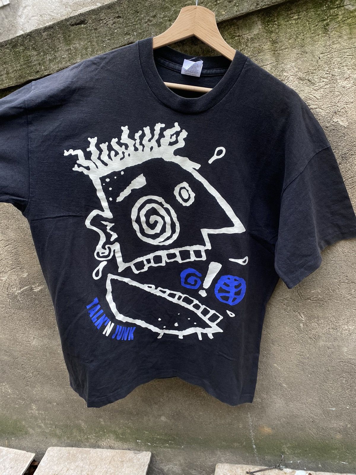 Nike × Vintage Vintage Nike Shut Up Playball Single Stitch Tee Size US L / EU 52-54 / 3 - 3 Thumbnail