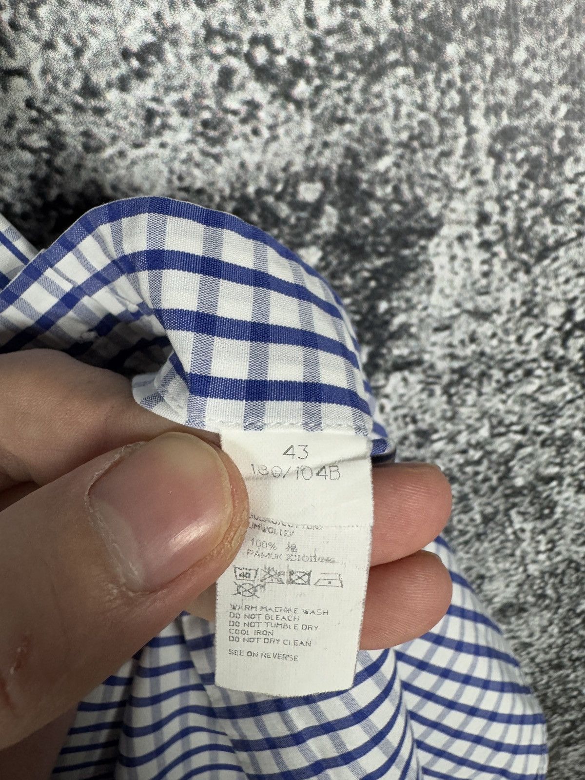 Paul & Shark Paul Shark Long Sleeve Plaid Shirt Button Up Luxury Size 43 Size US L / EU 52-54 / 3 - 9 Thumbnail