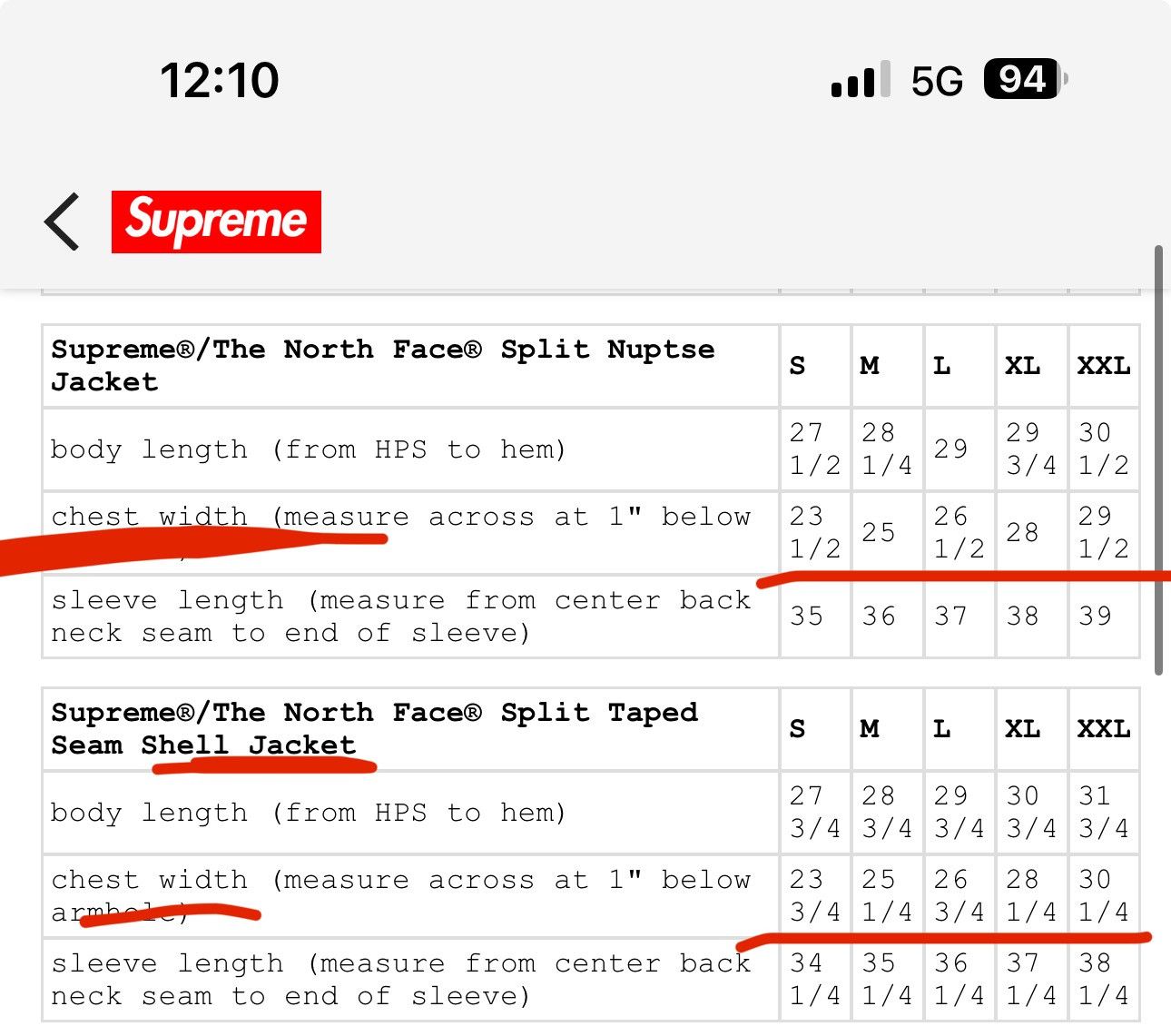Supreme × The North Face SUPREME x THE NORTH FACE SPLIT NUPTSE JACKET (L) Size US L / EU 52-54 / 3 - 20 Thumbnail
