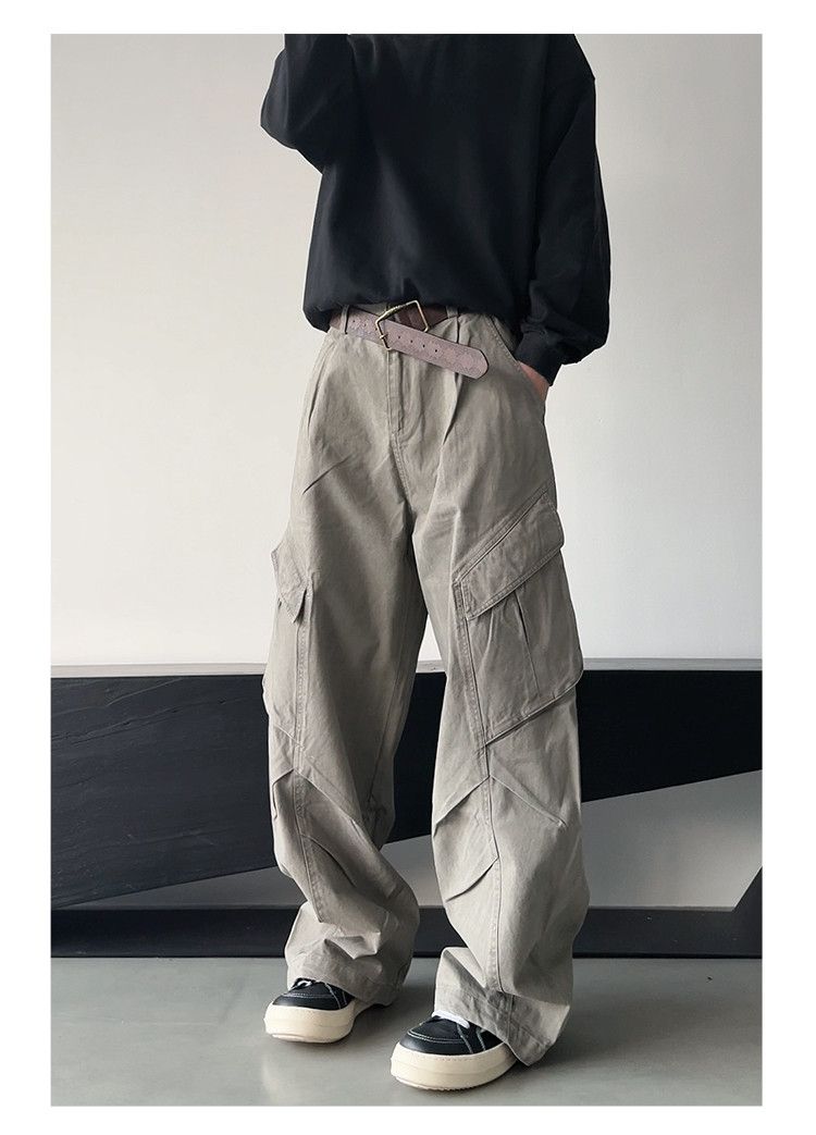 Embroidered Wide Leg Pants