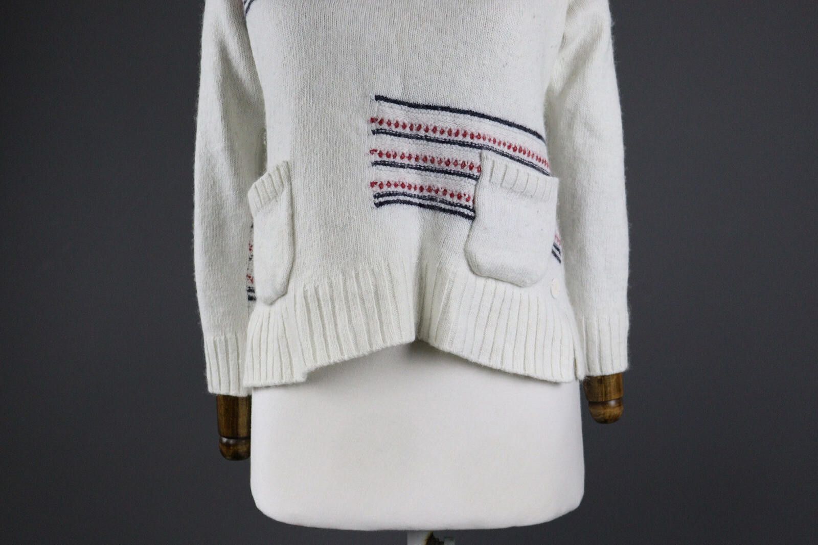 Barbour Barbour Seaton Knit Alpaca Wool Two Pockets Sweater Size 12 Size XL / US 12-14 / IT 48-50 - 3 Thumbnail