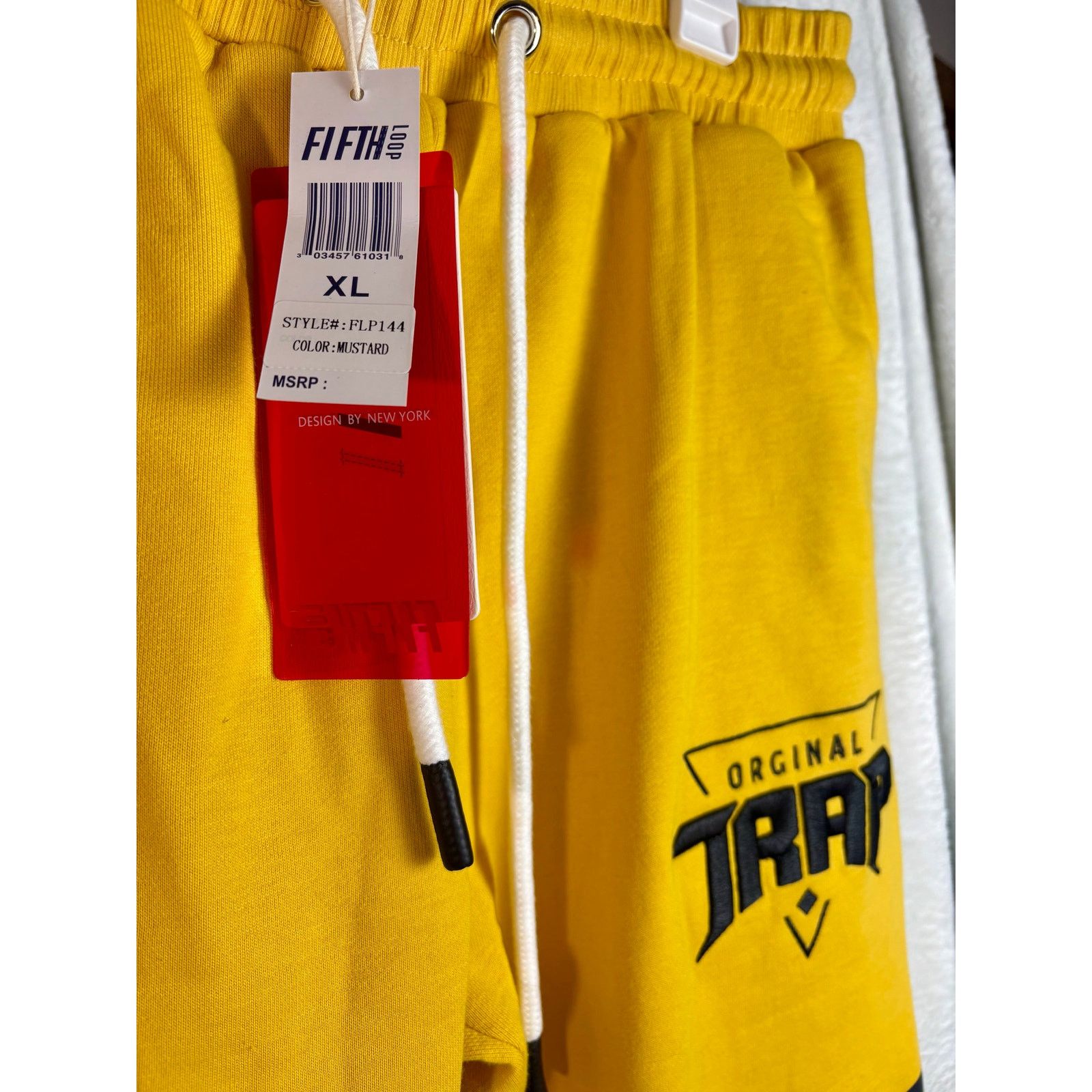 Other NWT Fifth Loop "Original Trap" Joggers (Mustard), Sz. XL Size US 34 / EU 50 - 3 Thumbnail