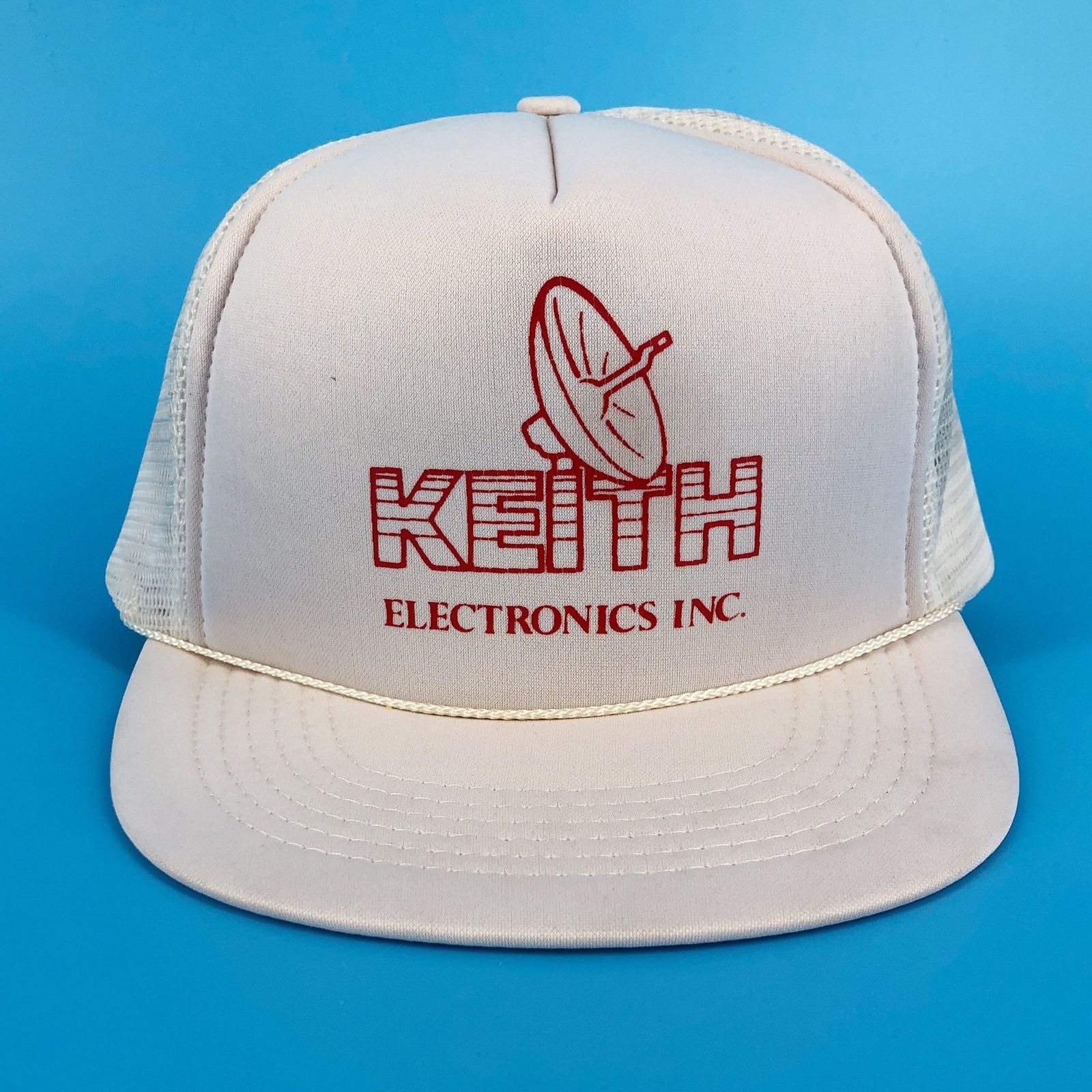 Vintage 80s trucker hat Keith Electronics 1980s vintage Size ONE SIZE - 1 Thumbnail