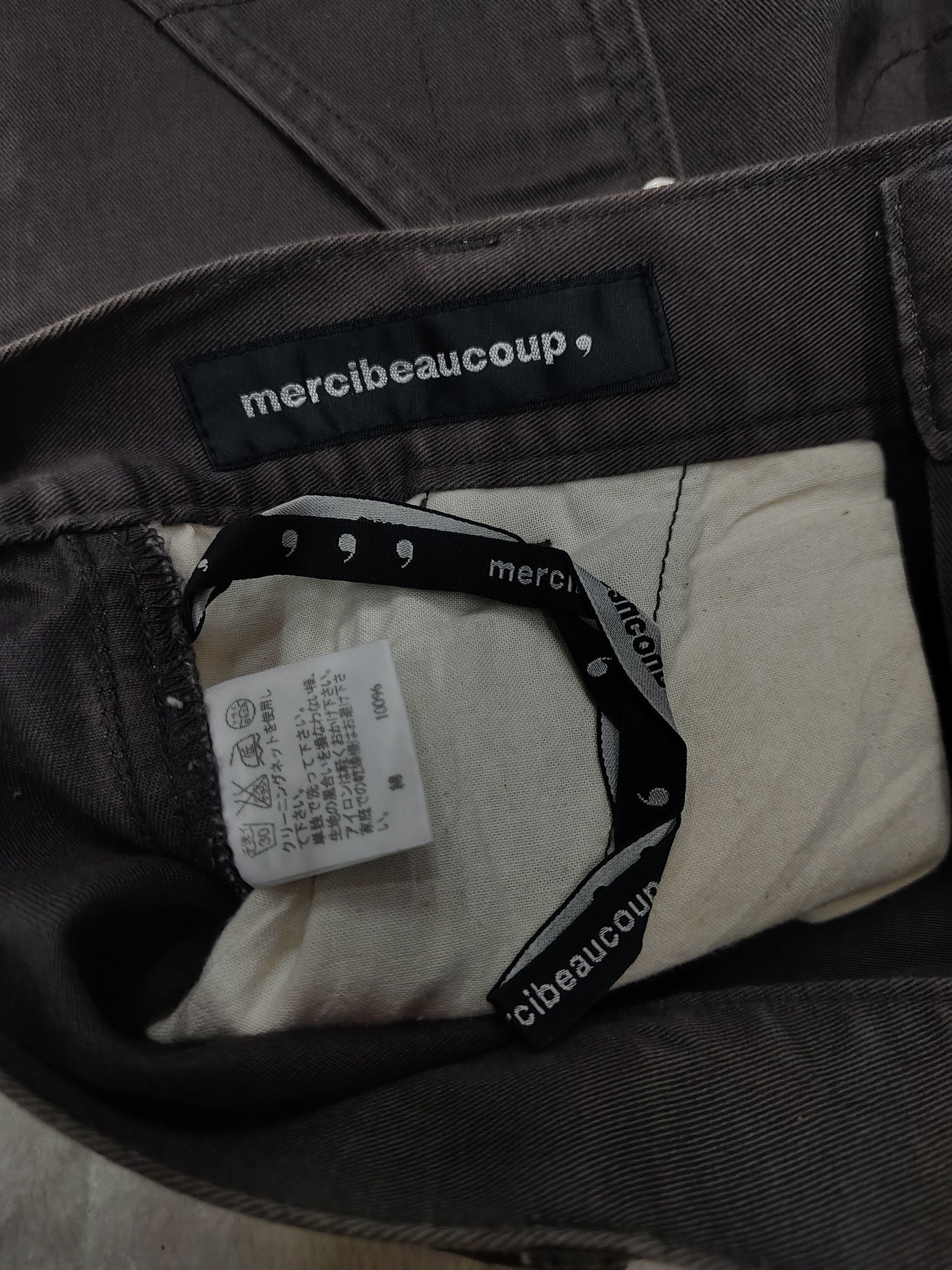 mercibeaucoup 🇯🇵Mercibeaucoup🇯🇵 Drop Crotch Front Pocket Pants Size 28" / US 6 / IT 42 - 5 Thumbnail