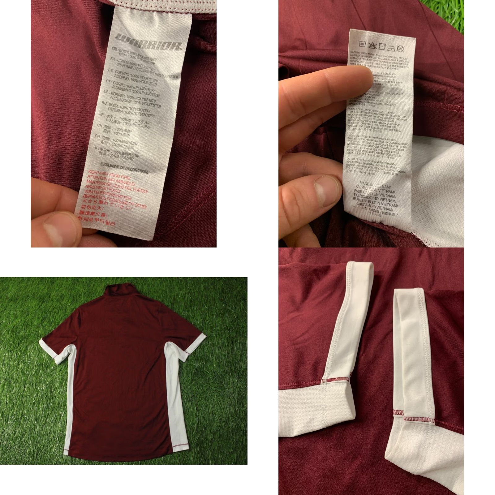 Adidas Adidas Shirt Men's S Warrior Skull Unleashed Hell Jersey Football Short Sleeve brown blue 2010s Size US S / EU 44-46 / 1 - 8 Thumbnail