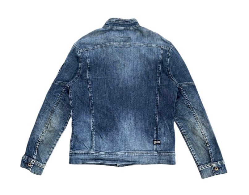 Japanese Brand Burtle Workwear Jacket Denim Like Size US L / EU 52-54 / 3 - 2 Thumbnail