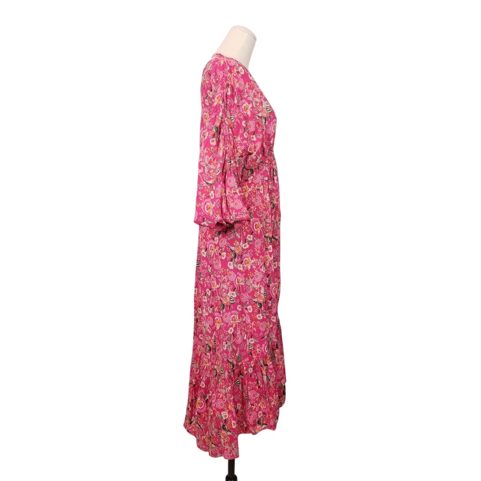 MISA Los Angeles MISA Los Angeles Pink Johanna Dress Sz Small Size S / US 4 / IT 40 - 4 Thumbnail