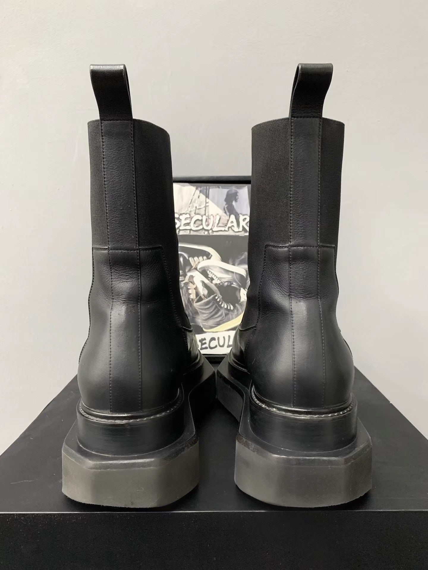 Rick Owens Rick Owens Runway Thick Sole High Boots K34 Size US 9 / EU 42 - 7 Thumbnail