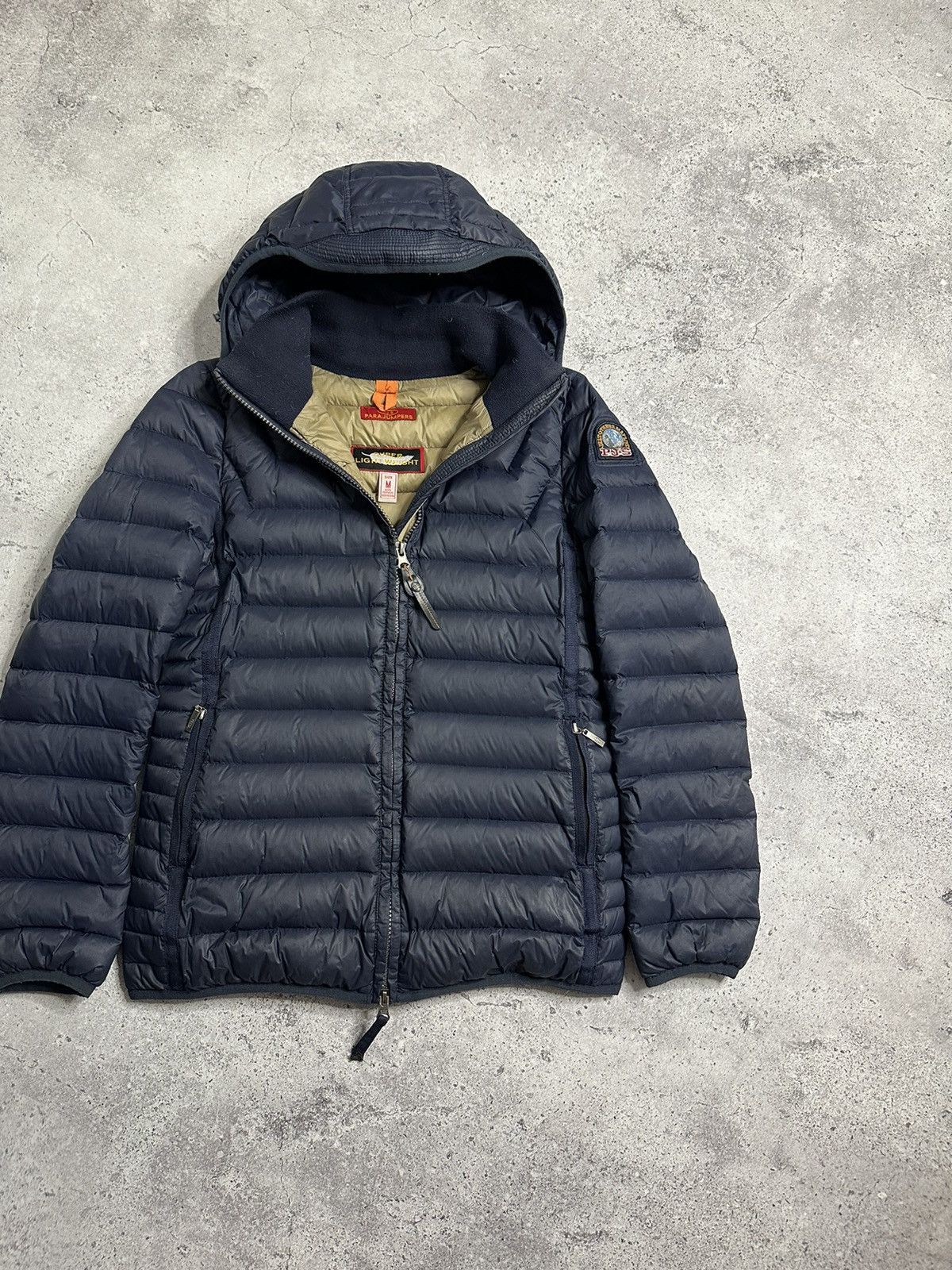 Parajumpers Parajumpers Super Light Weight Puffer Zip Hooded Jacket Navy Size M / US 6-8 / IT 42-44 - 2 Thumbnail