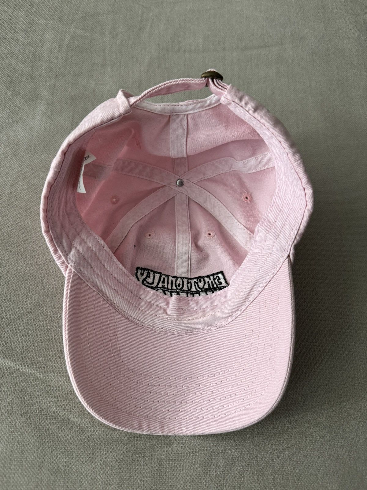 Emotionally Unavailable Emotionally Unavailable Retro Wordmark Hat Size ONE SIZE - 3 Thumbnail