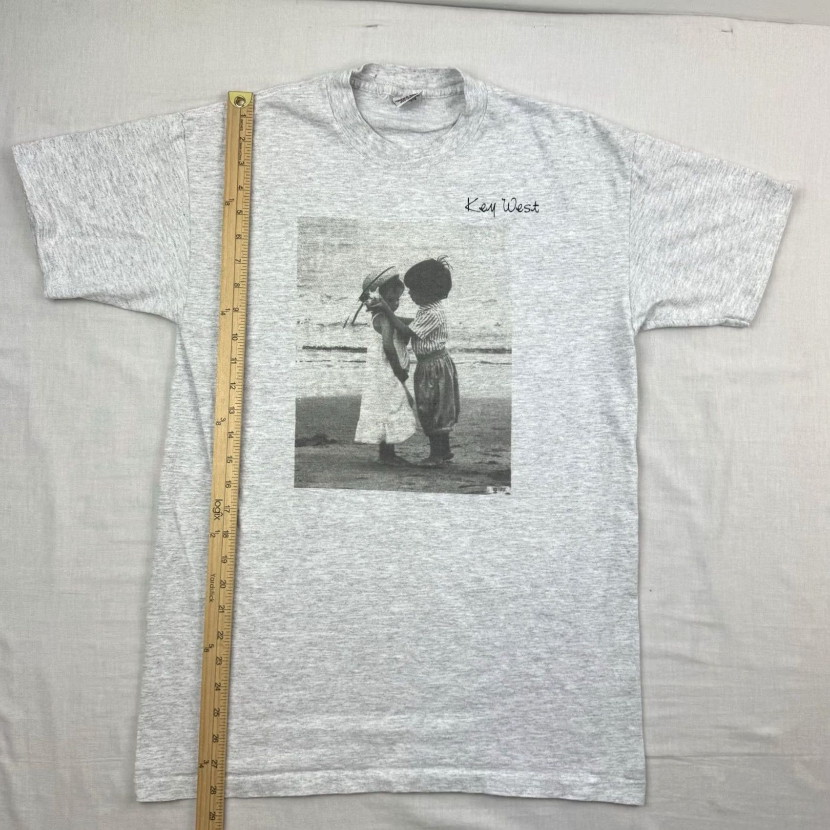 Vintage VINTAGE Signal T-Shirt Adult L Gray Nature Beach 90s Men Shirt Size US L / EU 52-54 / 3 - 5 Thumbnail