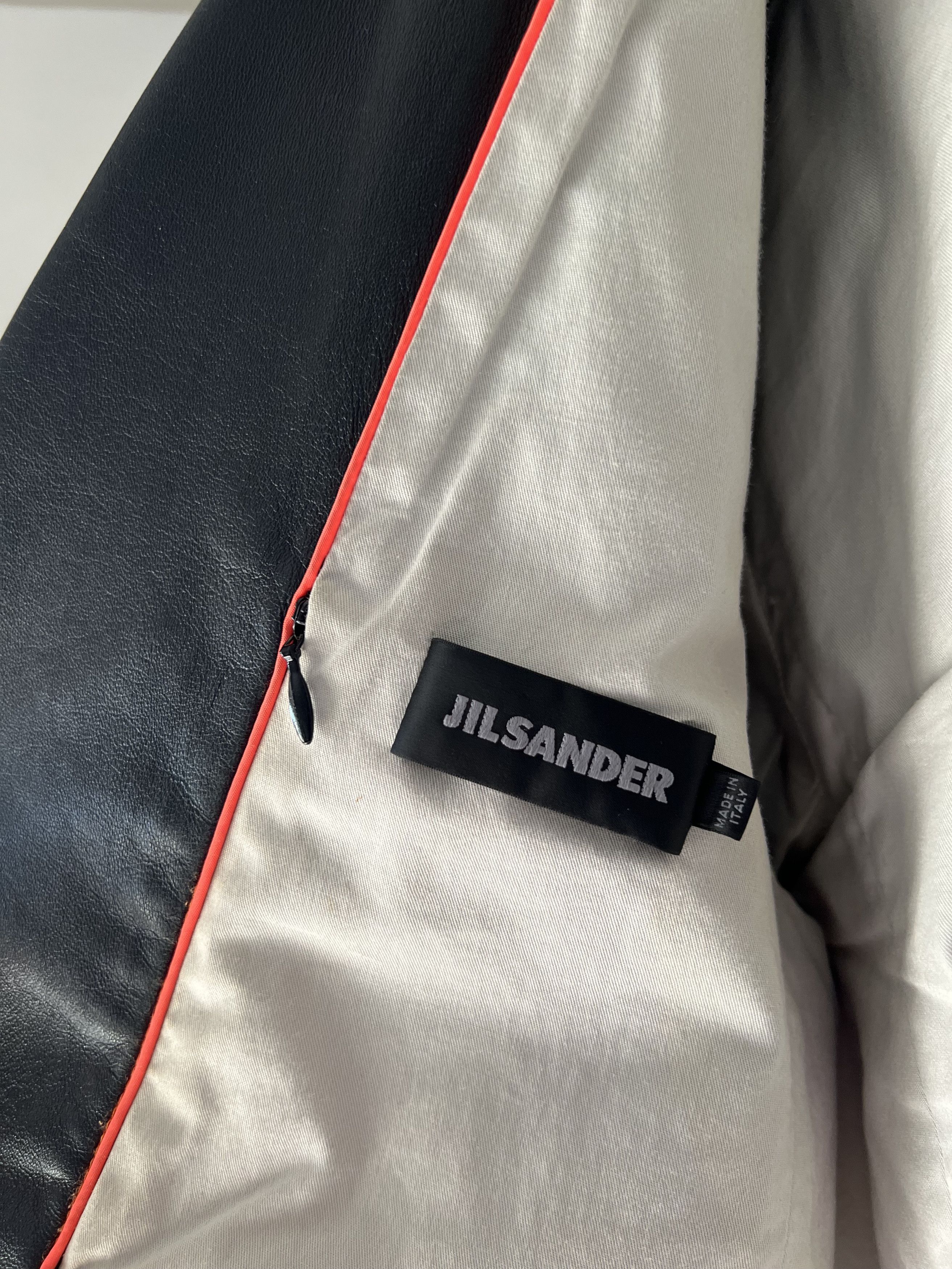 Jil Sander JIL SANDER "CANNES" LEATHER BIKER JACKET $5000 Size US M / EU 48-50 / 2 - 6 Thumbnail