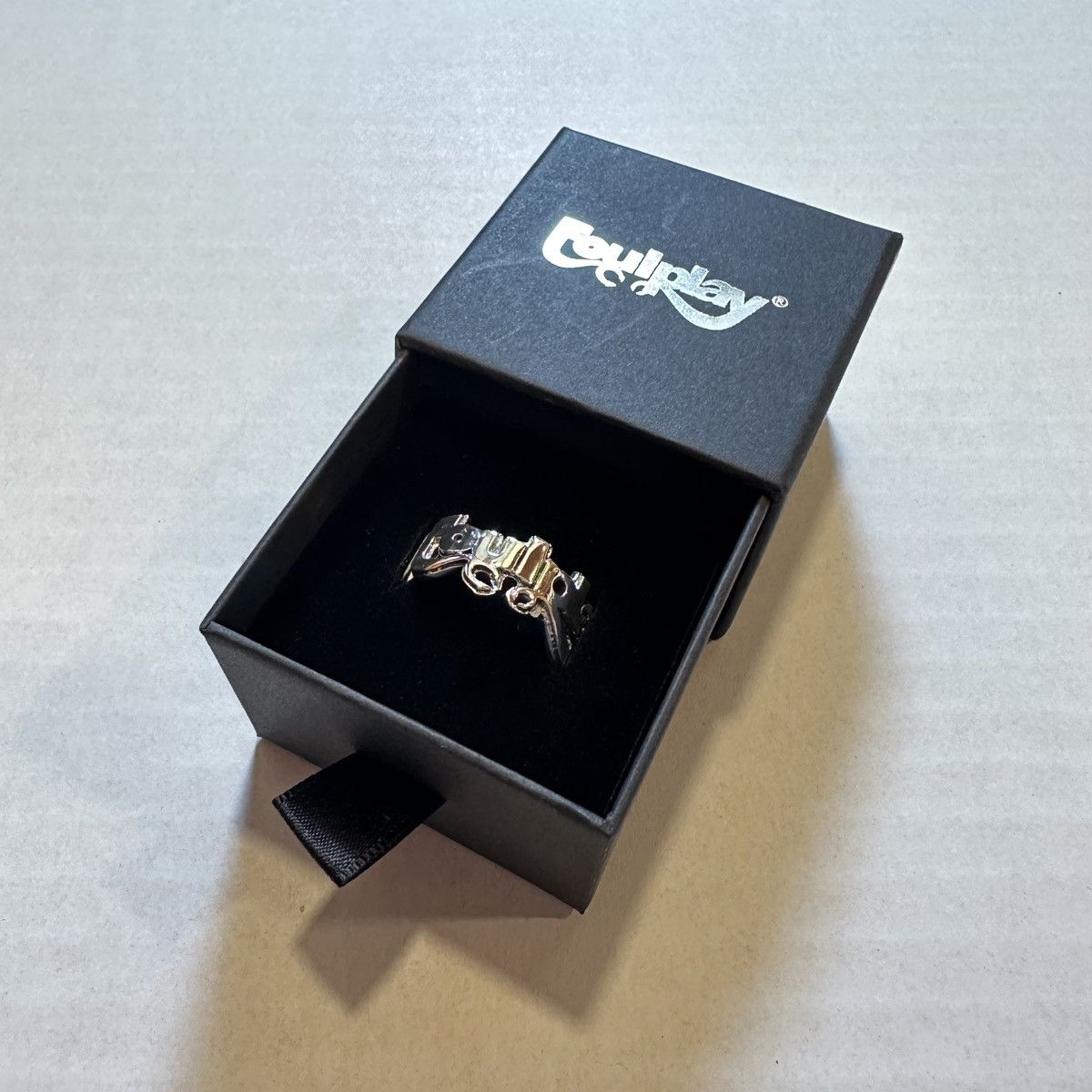 Foulplay Company Foulplay .925 Silver Wordmark Ring Size ONE SIZE - 2 Thumbnail