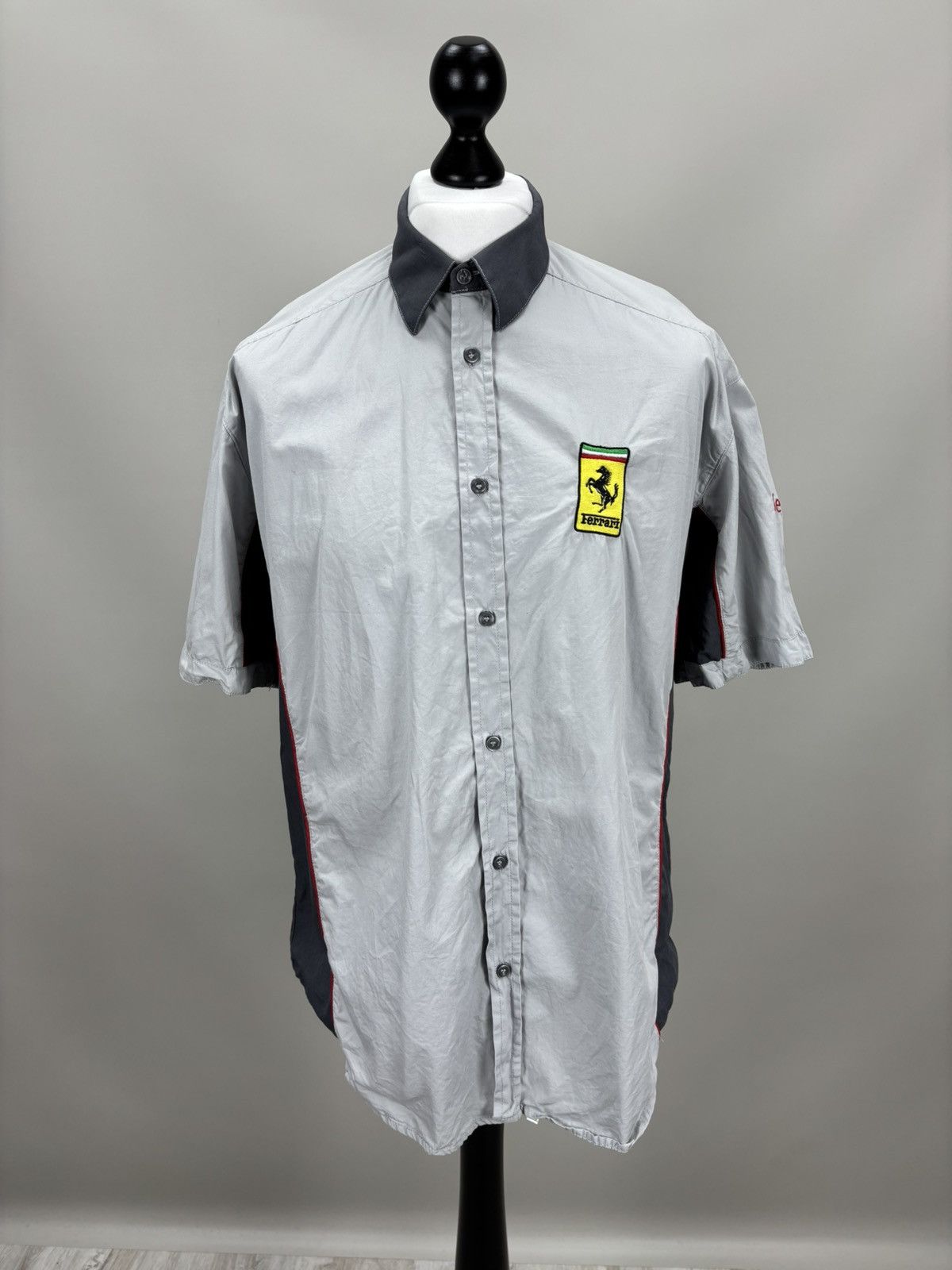 Ferrari Mens shirt Ferrari Size S/M Color Gray Size US S / EU 44-46 / 1 - 1 Thumbnail