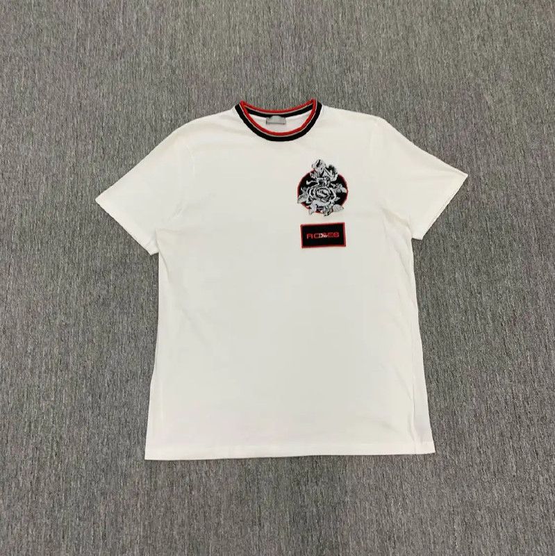 Dior Dior Women's White Cotton T-Shirt 0089 Size L / US 10 / IT 46 - 1 Thumbnail