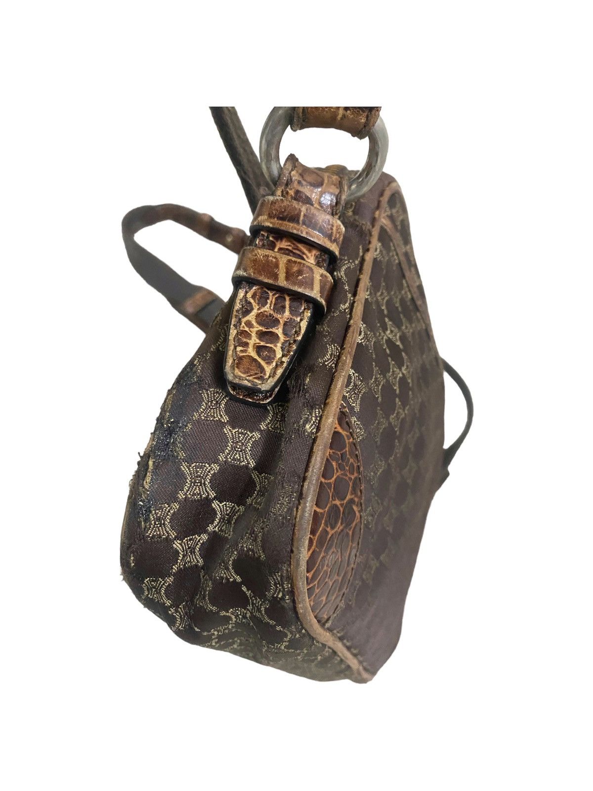 Celine Auth Vintage Celine Crossbody Sling Bag Size ONE SIZE - 6 Thumbnail