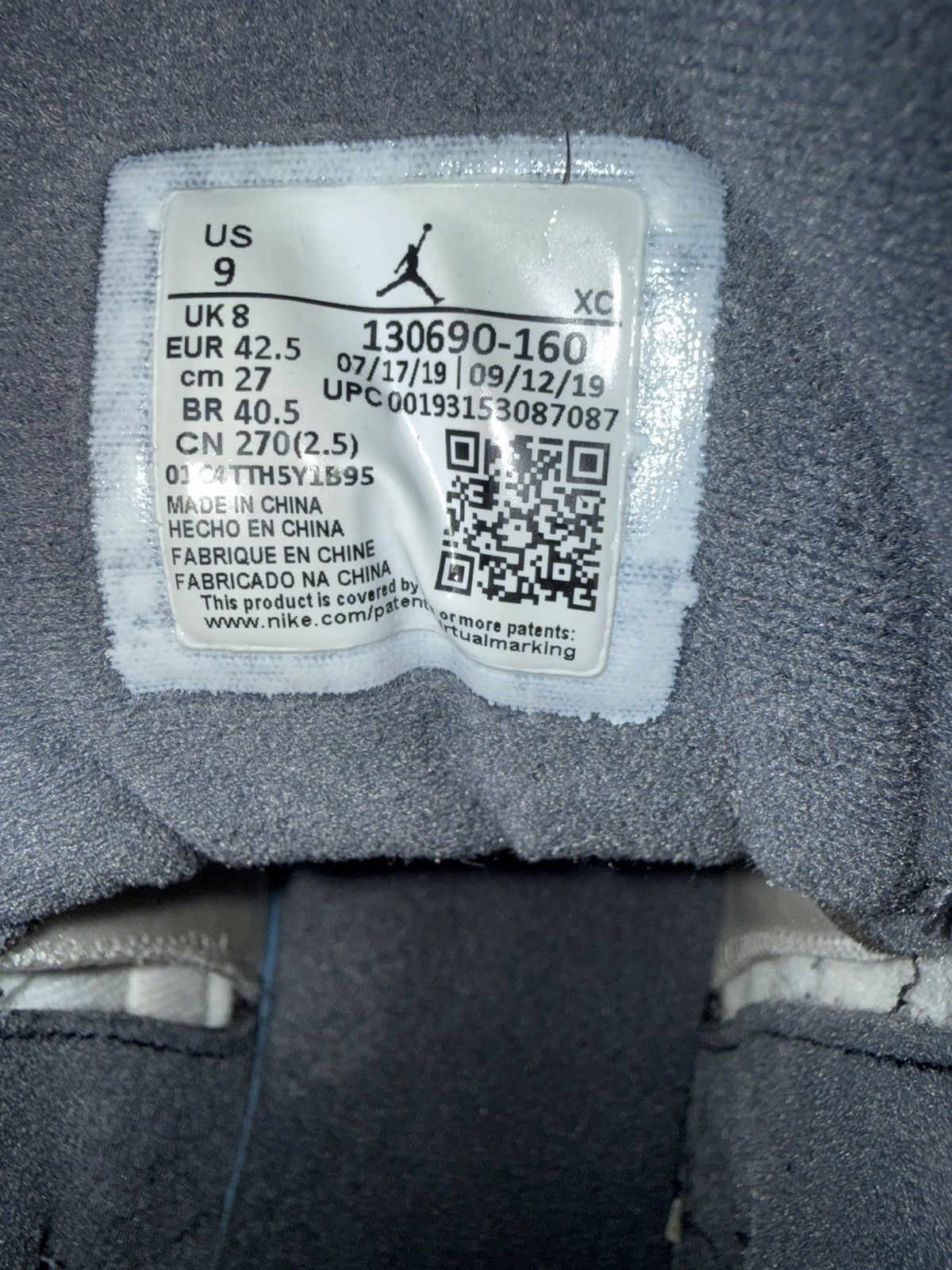 Jordan Brand Jordan 12s dark grey Size US 9 / EU 42 - 6 Thumbnail