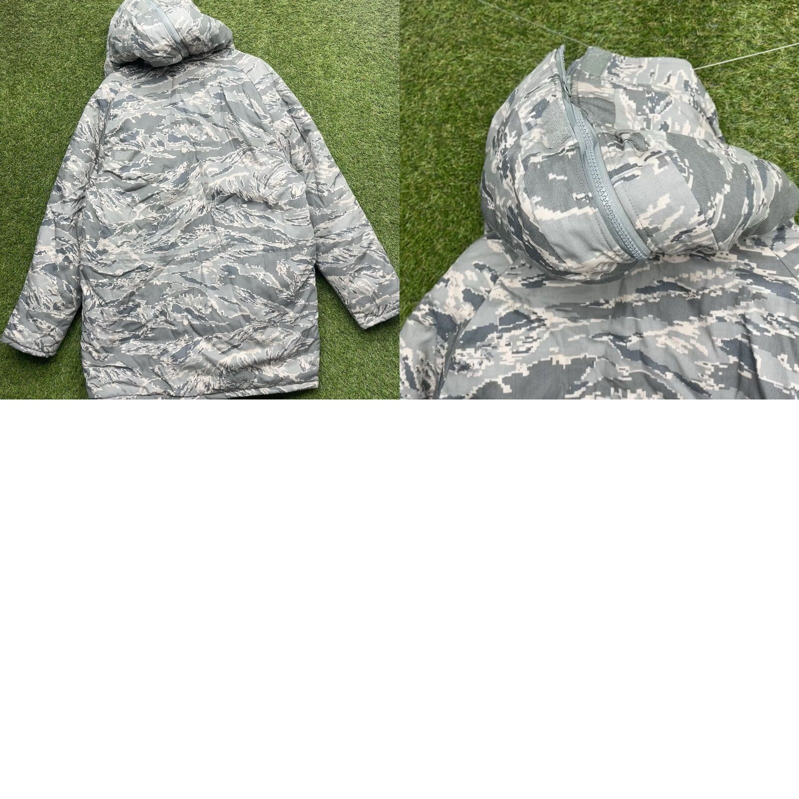 Vintage Dakota Outerwear Parka Jacket Mens Large N3B Military USA Camouflage Hooded Full Zip Pockets NF Fur Trim Nylon Shell 4308 ABU N3B Size US L / EU 52-54 / 3 - 9 Thumbnail