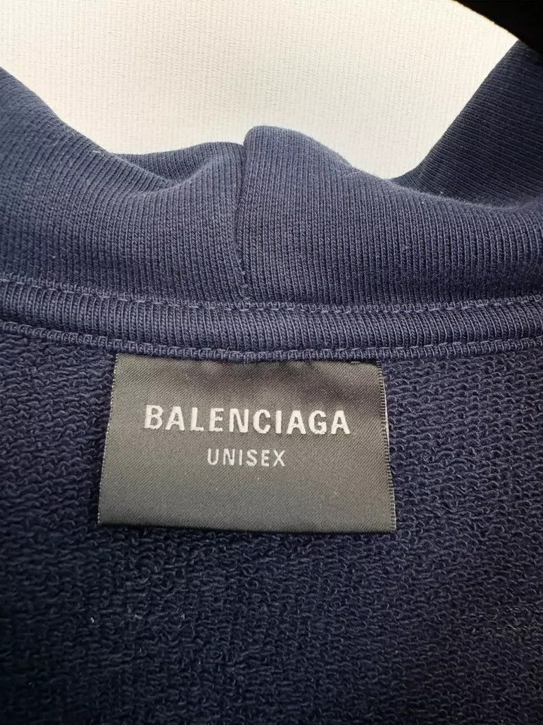 Balenciaga Balenciaga Navy blue coat Size S / US 4 / IT 40 - 2 Thumbnail