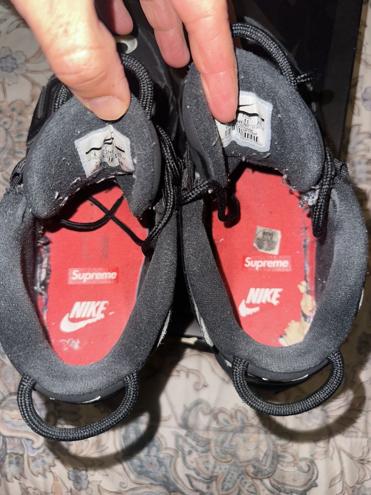 Supreme Supreme X Nike UPTEMPO Size US 8 / EU 41 - 10 Thumbnail