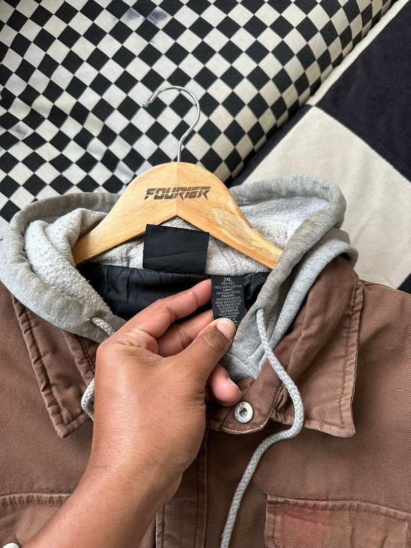 Dickies × Vintage DICKIES HOODED JACKET Size US XXL / EU 58 / 5 - 3 Thumbnail
