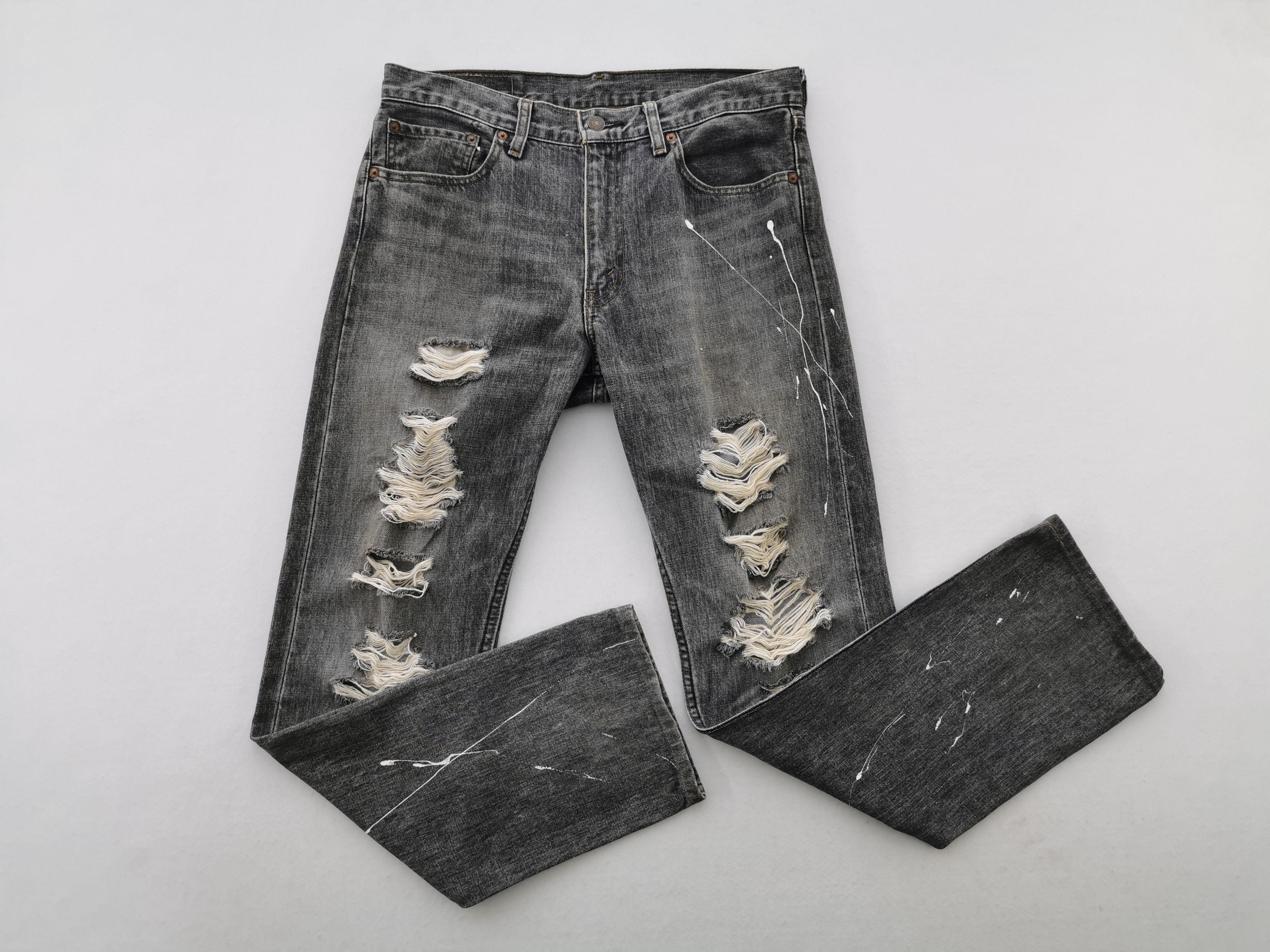 Levi's Vintage 90s Levis Lot 505 Denim Jeans Size 34/32x34 Size US 34 / EU 50 - 3 Thumbnail