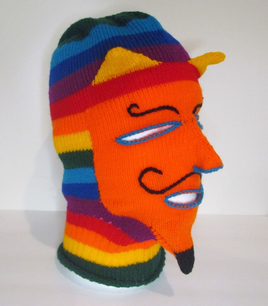 Japanese Brand × Vintage Peruvian Devil Beanie Face Mask Balcava Size ONE SIZE - 1 Thumbnail