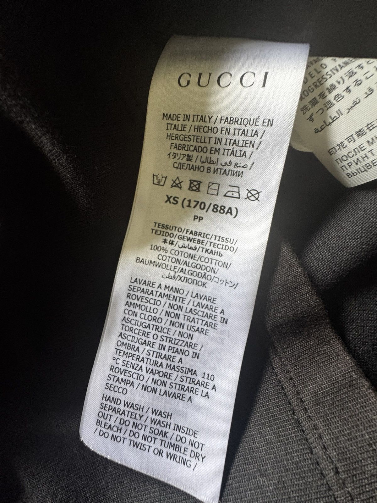 Gucci GUCCI LOGO Blade Size US XS / EU 42 / 0 - 4 Thumbnail