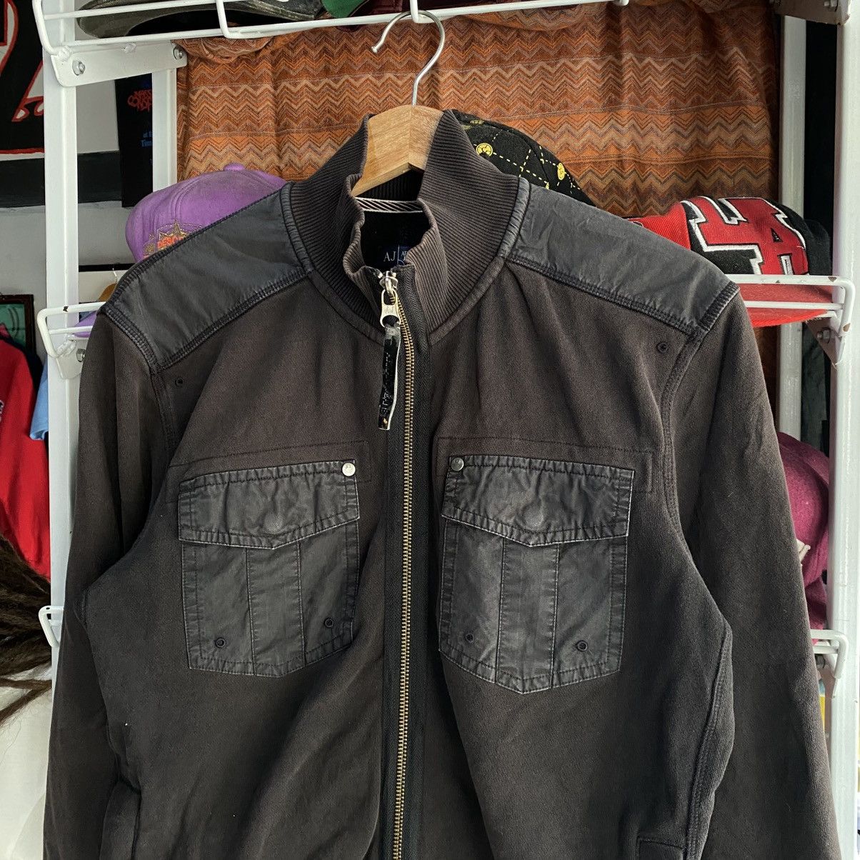 Armani Vintage ARMANI JEANS Zip-Up Jacket with Dual Chest Pockets Size US M / EU 48-50 / 2 - 3 Thumbnail
