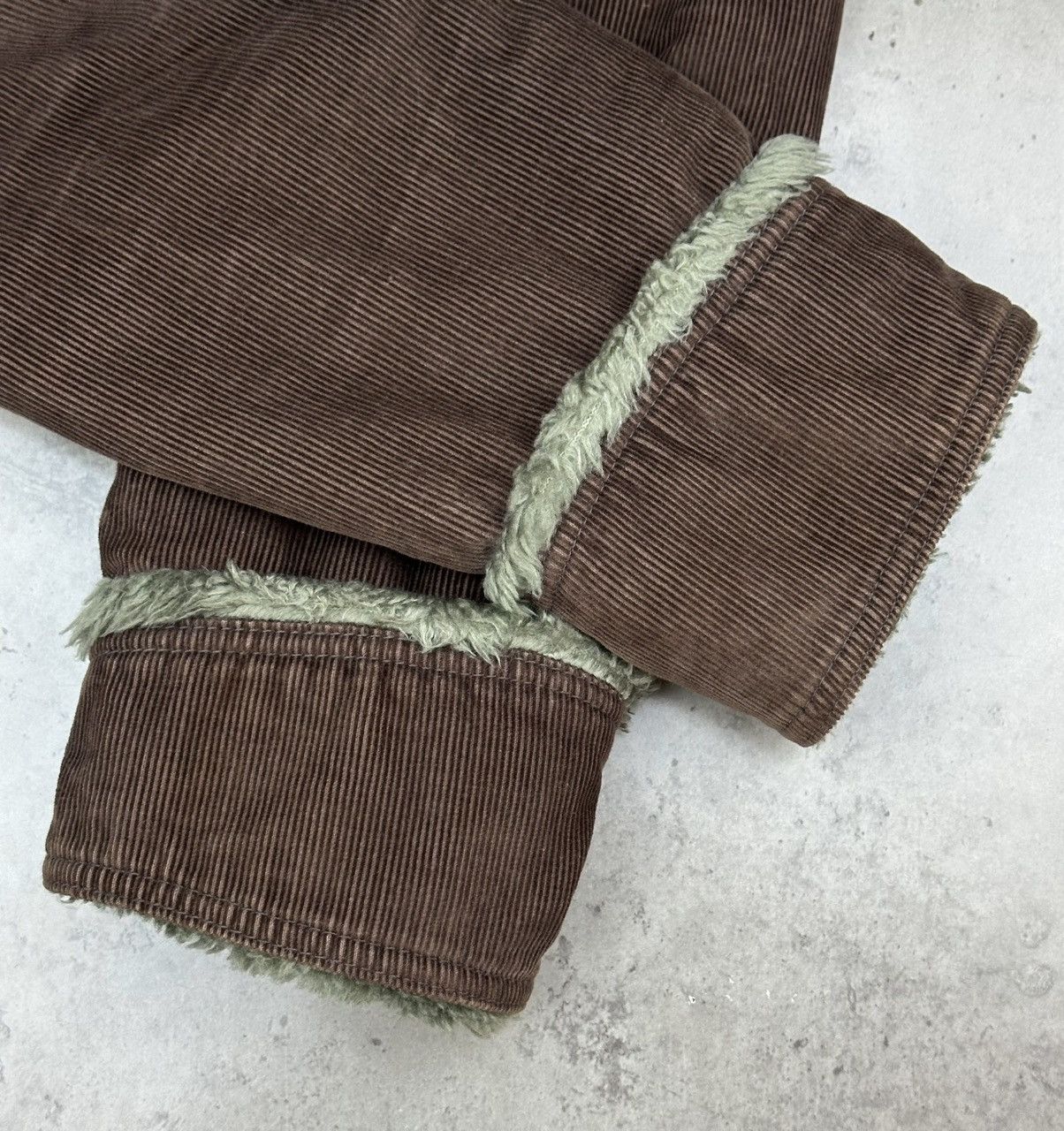 Diesel Vintage DIESEL Corduroy Sherpa Trucker Jacket XL Y2K Size US XL / EU 56 / 4 - 6 Thumbnail